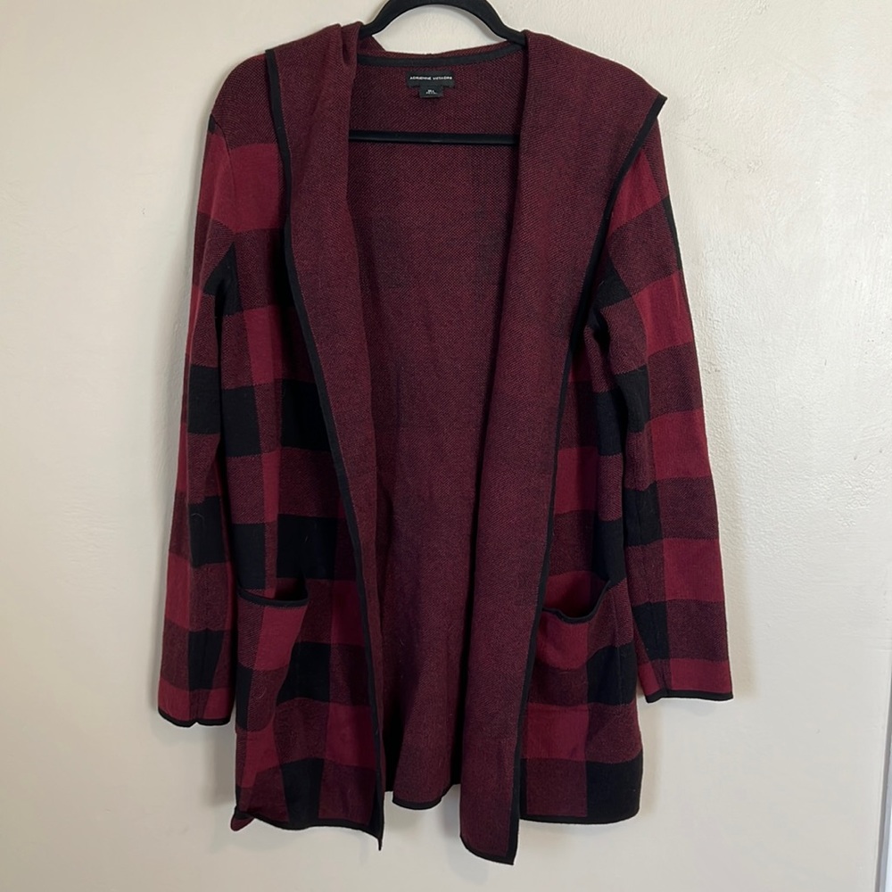 Plaid Cardigan NWOT